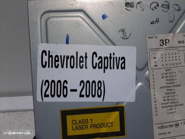 Auto Radio Chevrolet Captiva (C100, C140) - 5
