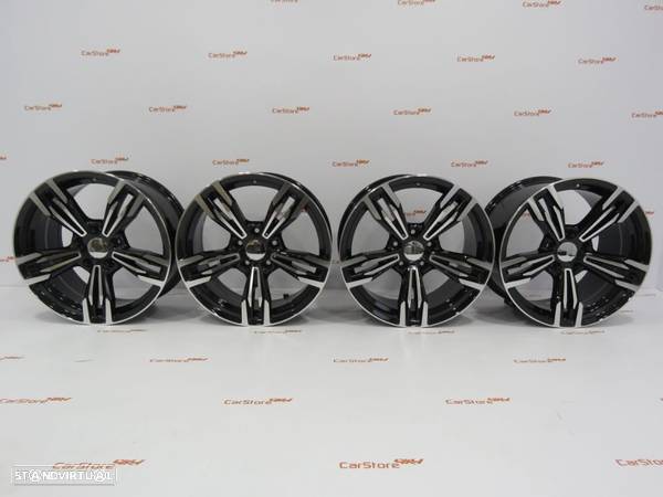 Jantes Look Bmw M6  Style433  20 " 8.5 et 33 + 9.5 et 38  5x120 Pretas e polidas - 1