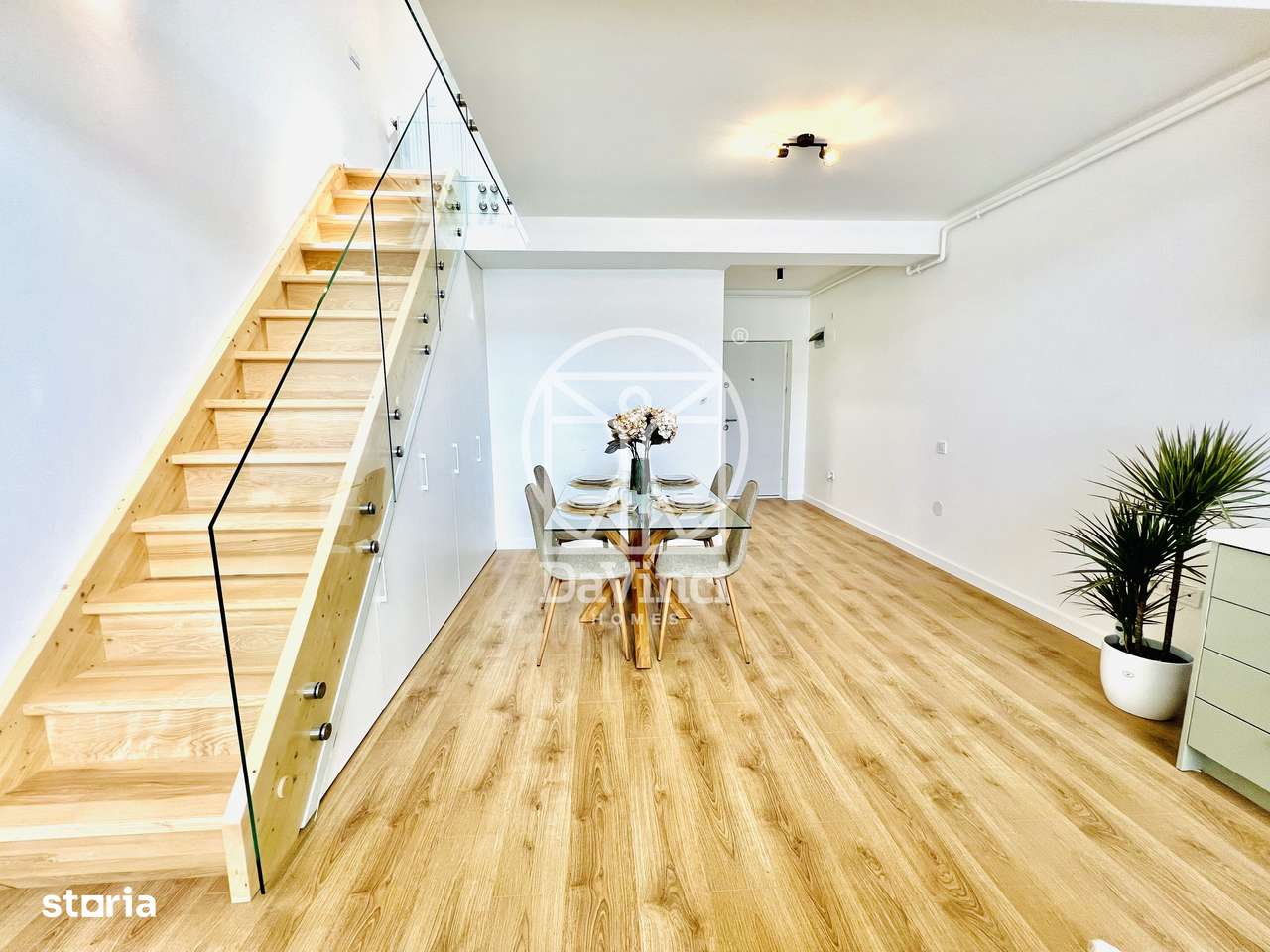 Penthouse 2 camere, 2 bai, mobilat complet, intabulat contoare montate-14