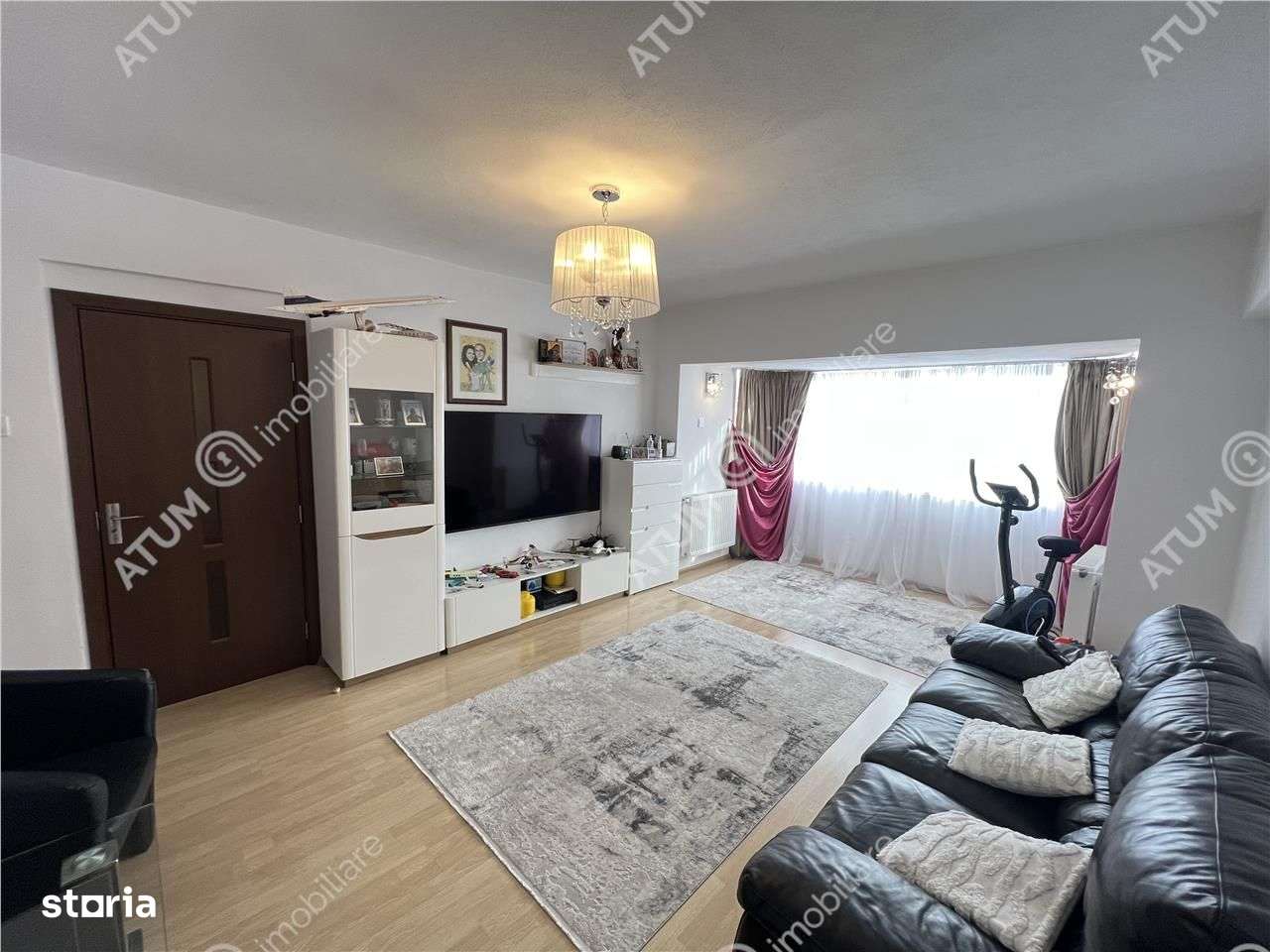 Apartament 3 camere mobilate utilate 2 bai pivnita zona Turnisor Sibiu-1