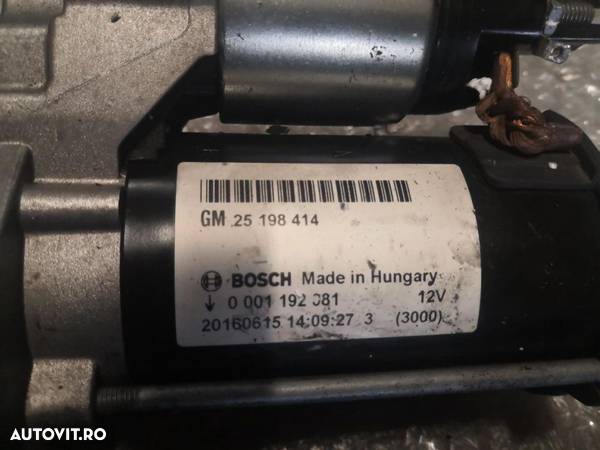 electromotor Opel Corsa e 1.4 b B 14 XEL - 2