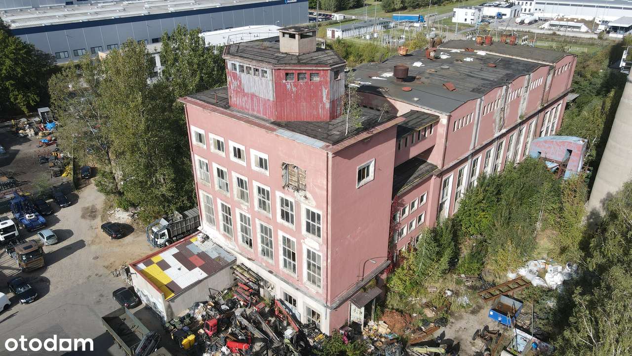 Budynek ok. 5000 m2 , dz. 7140 m2 , ul. Przędzalniana / Produkcyjna-7