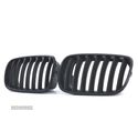 GRELHAS FRONTAIS PARA BMW X5 E70 X6 07-14 PRETAS - 4