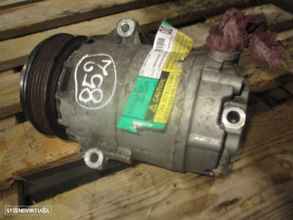 Compressor AC 6560601  09167048 OPEL AGILA 2001 1.2 I 75CV 5P VERMELHO GASOLINA DELPHI - 4