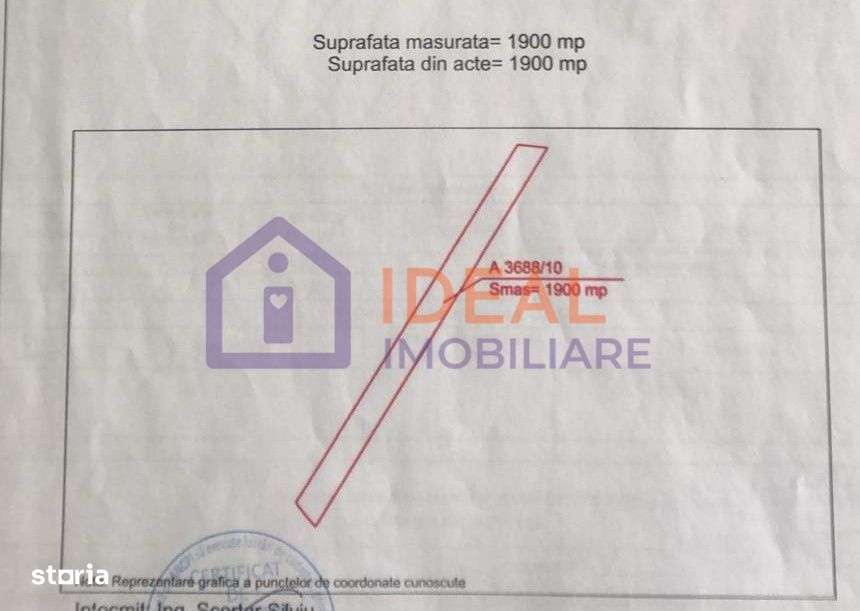 Teren 1.900 mp cu acces drum – oportunitate dezvoltare imobiliară, Sib - Imagine principală: 3/3
