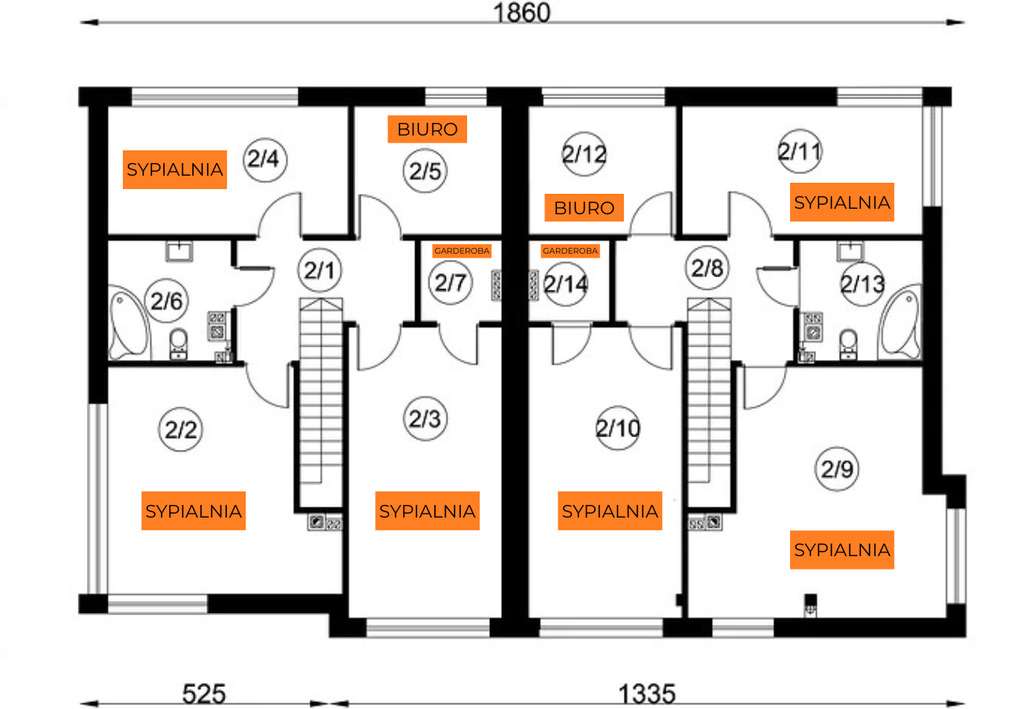 Dom z dużą działką w zabudowie bliźniaczej! nowy!-6
