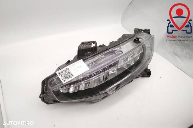 Far Stanga Original Full Led Avariat Honda Civic 10 2015 2016 2017 2018 2019 2020 - 2