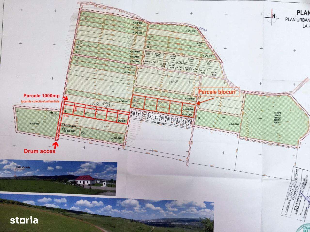 Teren pentru blocuri la capat Donat - cu super Panorama - Imagine principală: 3/3