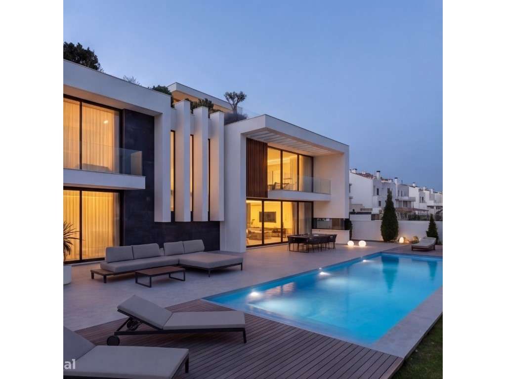 Moradia isolada com piscina apenas a 400 m da praia-23