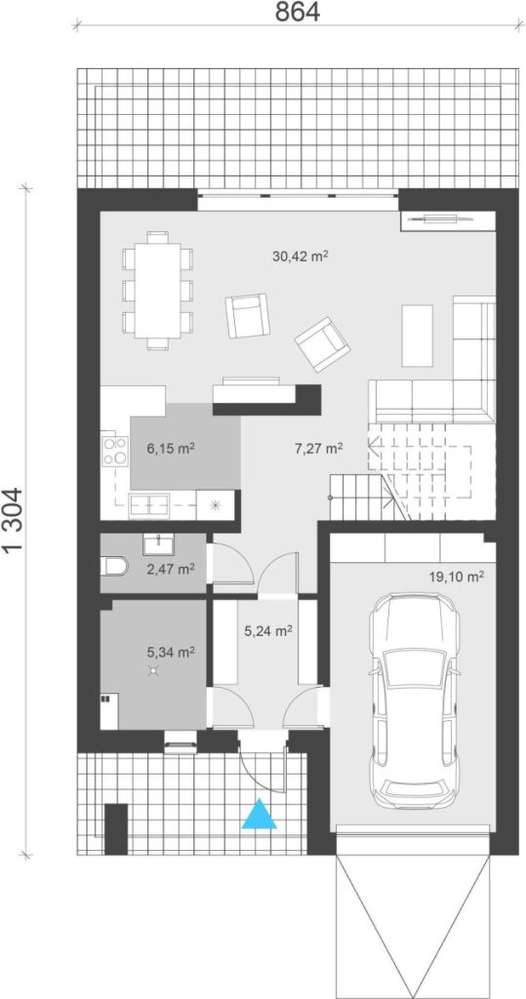Następny Bliźniak na Brzozowej - Pełny obrazek: 3/4