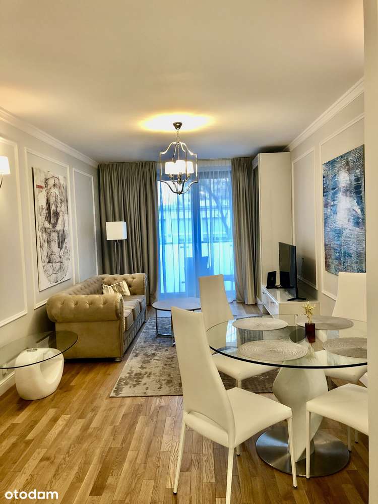 Apartament dwupokojowy.Wysoki standard. Bez prowizji/ Serce Mokotowa
