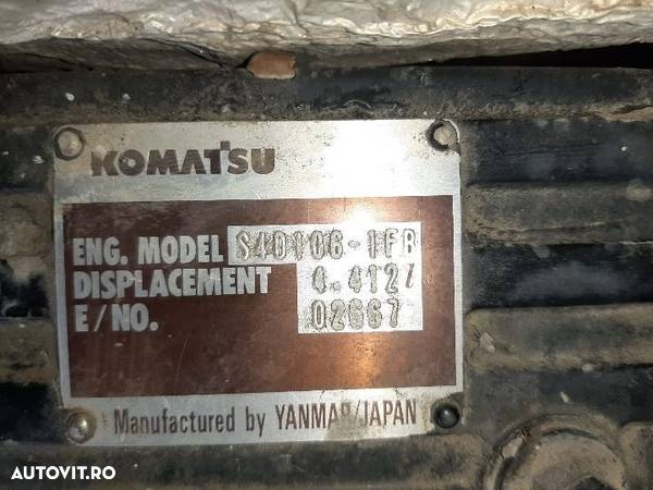 Motor  Komatsu / Yanmar  typ  S4D106-1FB - 2