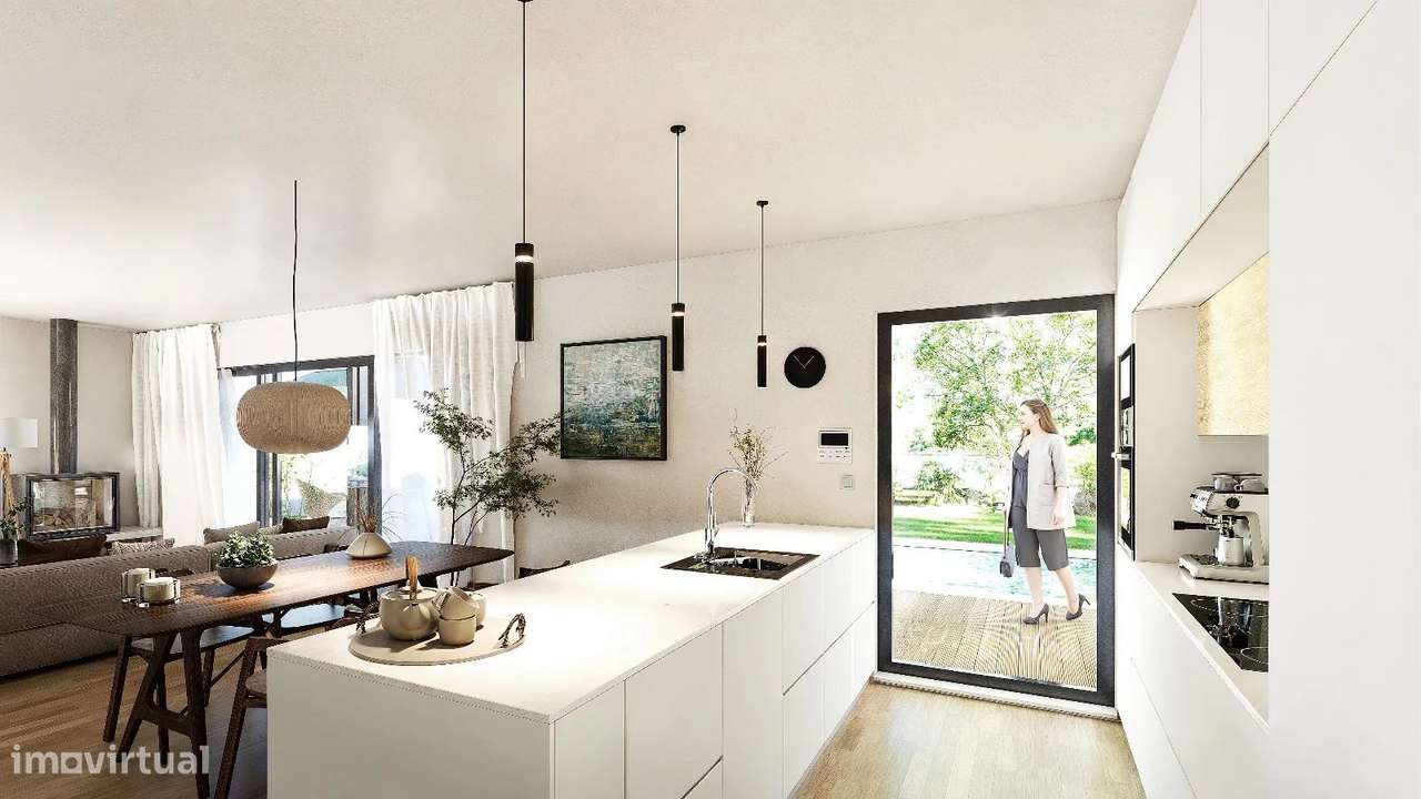 Casa Moderna em Óbidos com Piscina e 4 Quartos - Grande imagem: 5/6