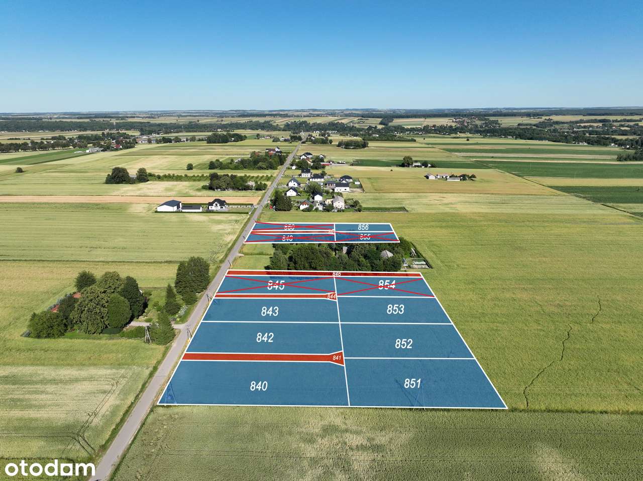 Działki budowlane w gminie Strzyżewice niedaleko Lublina - Pełny obrazek: 3/6