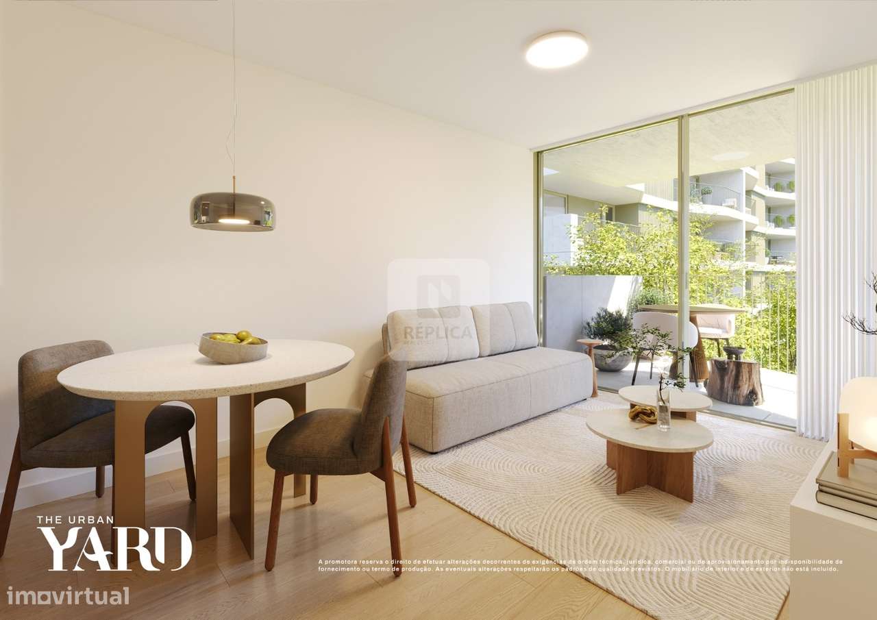 T0 Varanda e Garagem | T0 Jardins Arrábida | Apartamento Urban Yard - Grande imagem: 2/10