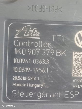 POMPA ABS ESP AUDI VW SEAT 1K0907379BK 1K0614517DN - 3