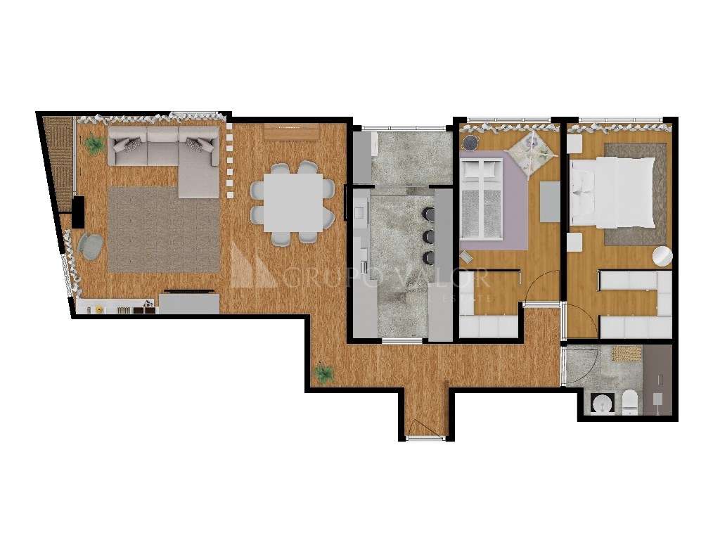 Apartamento T2 Remodelado | Cavaleira | Algueirão-Mem Martins-8