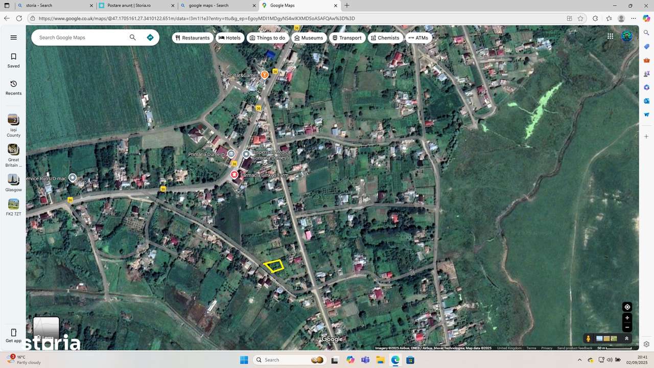 Teren intravilan - Imagine principală: 1/1