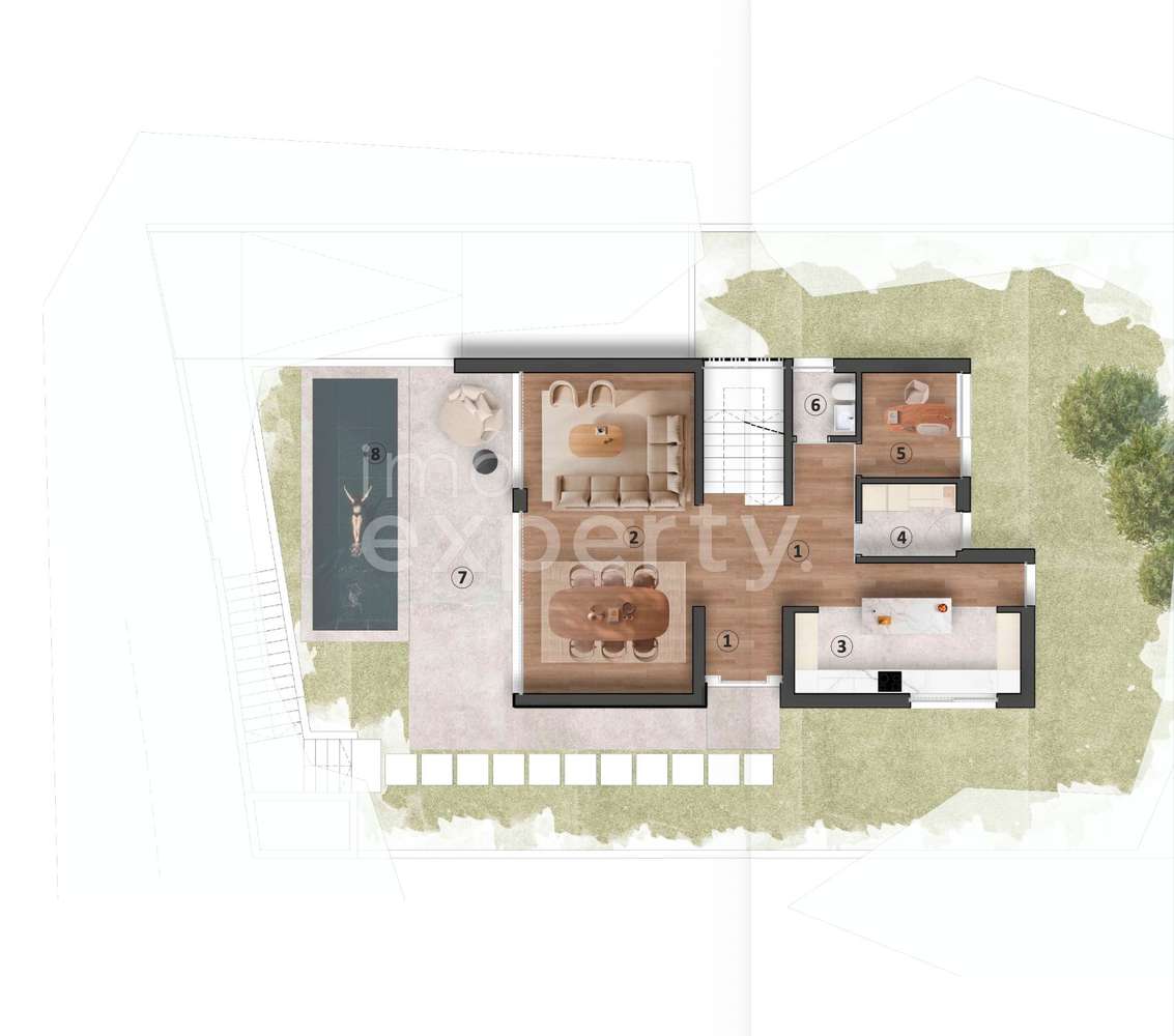 Moradia isolada T3+1, com piscina e vista mar, no Livramento, Funchal-10