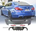 PARA-CHOQUES TRASEIRO PARA BMW F10 10-13 LOOK M TECHNIC PDC - 1