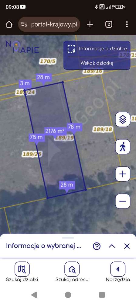 Dziechlino – widokowa działka 2176 m² z domkiem, off‑grid - Pełny obrazek: 3/7