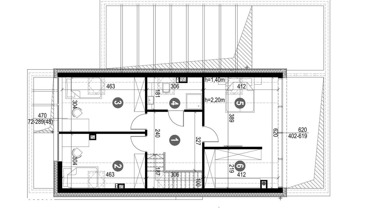 Dom pod lasem | 5 pokoi | 10 ar | do wykończenia-11