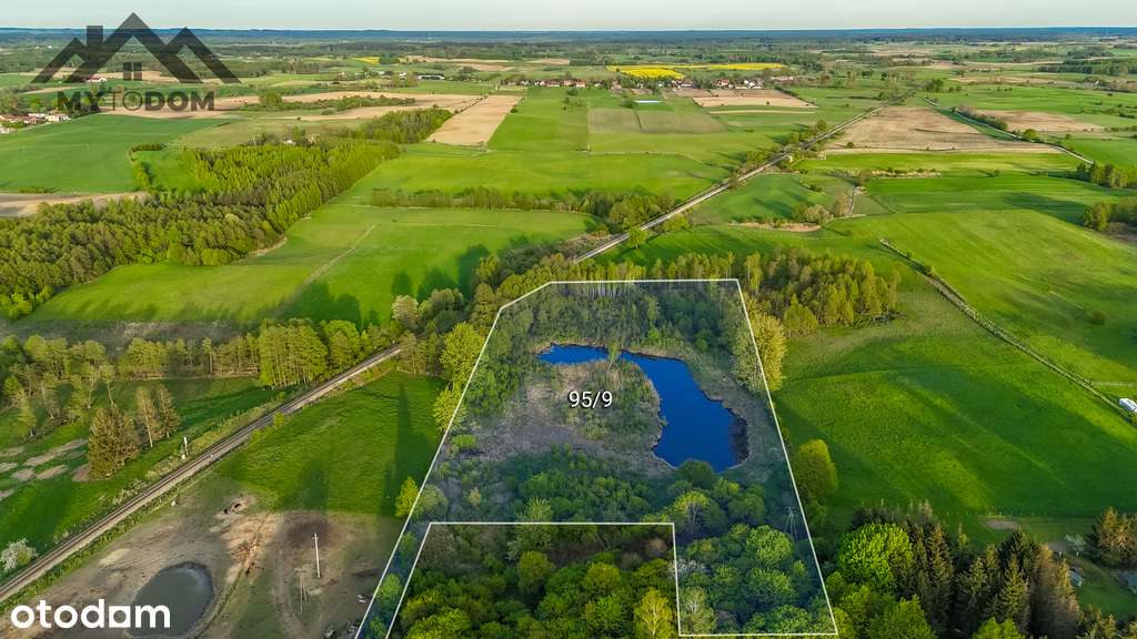 Działka 2.46h ze stawem w otoczeniu lasów i jezior-6