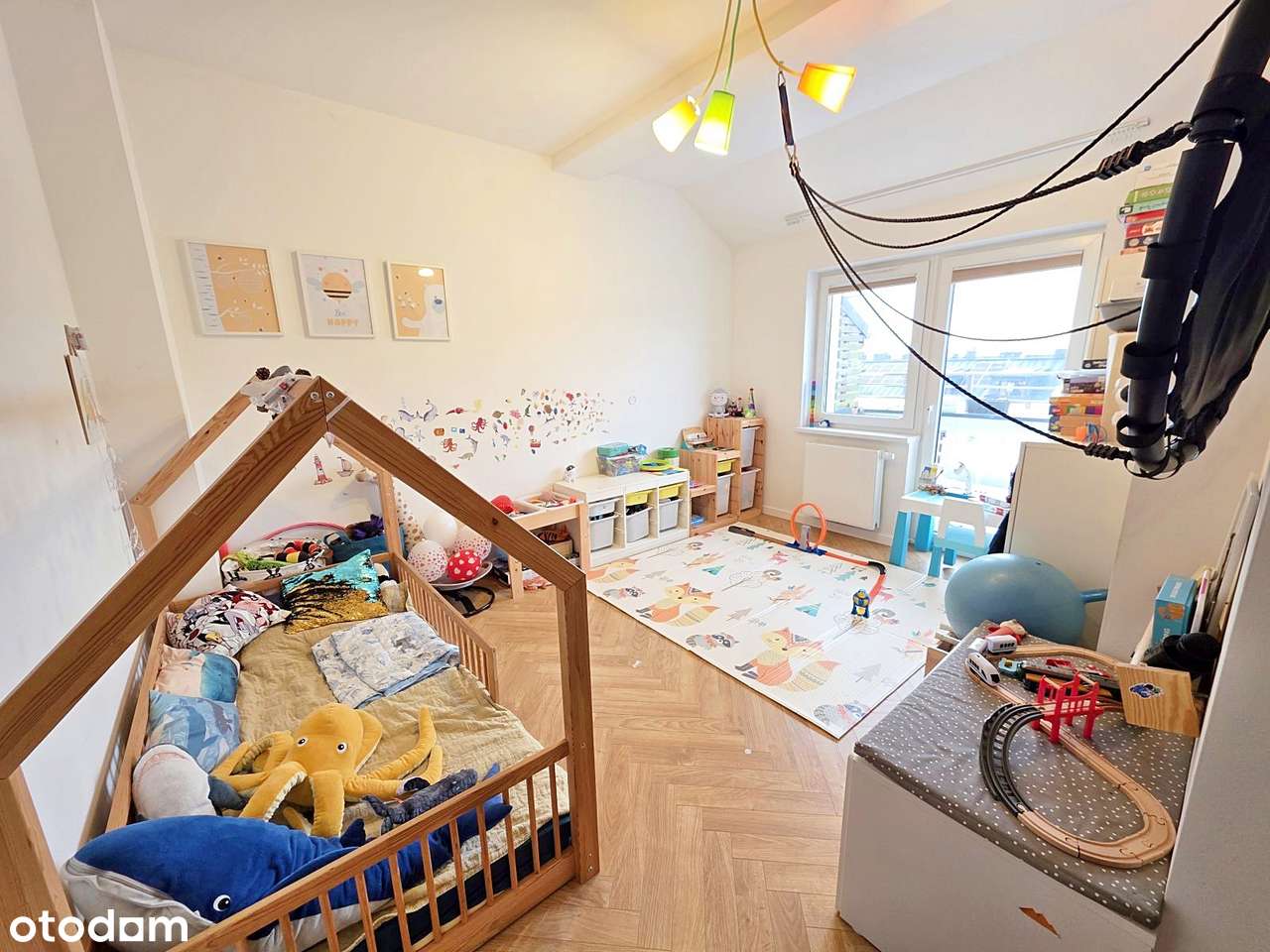 Nowy budynek. 76m2 mieszkania + 20m2 tarasu +4m2 komórka + m-ce post.-14