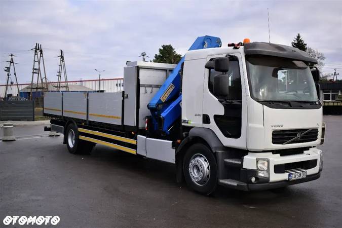 Volvo FE 240 4x2 HMF 1560 K3 HDS Żuraw Rotator Crane Kran - 6