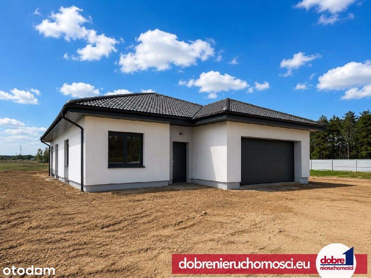 Parterowy dom w stanie deweloperskim+ Łochowo