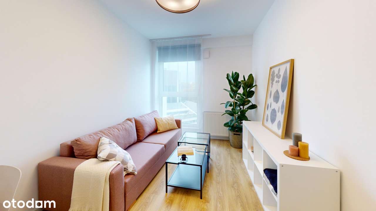 Nowe 2-pokojowe mieszkanie w centrum Katowic! Pierwszy miesiąc GRATIS! - Pełny obrazek: 1/6