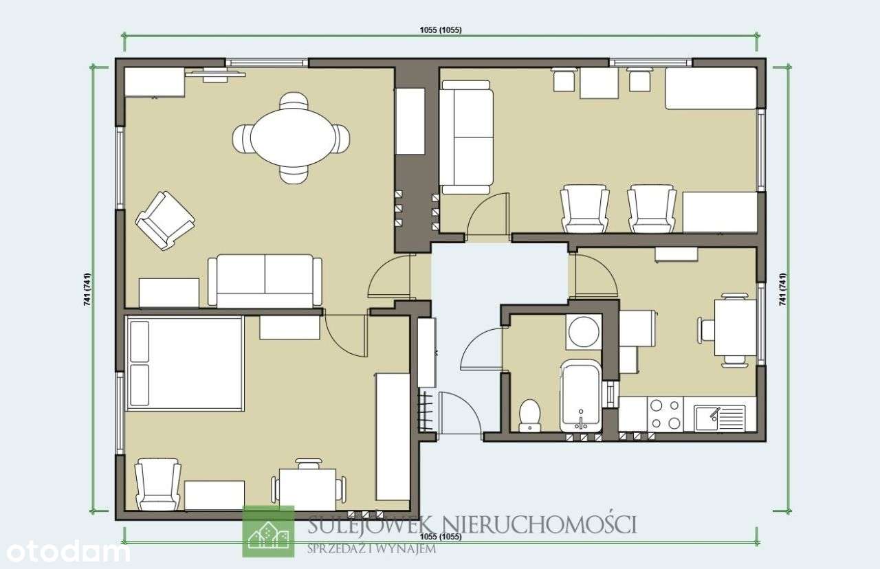 Mieszkanie, 74 m², Sulejówek-13