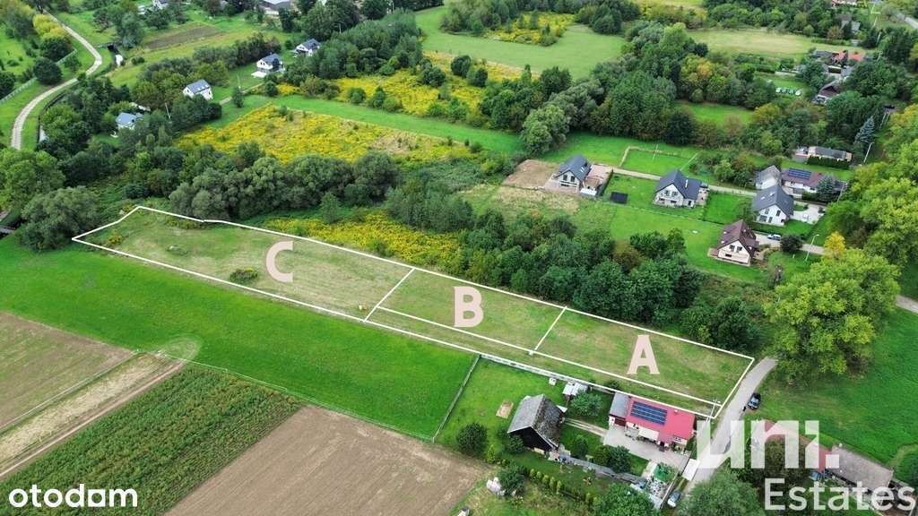 działka uzbrojona z pozwoleniem na budowę domu ! - Pełny obrazek: 2/7