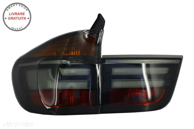 Stopuri LED BMW X5 E70 (2007-2010) Fumuriu- livrare gratuita - 4