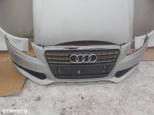 AUDI A4 B8 PRZÓD MASKA ZDERZAK BŁOTNIKI - 4