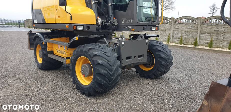 Volvo EW160D rok 2012 ROTOTILT + szczypce sprowadzona - 20