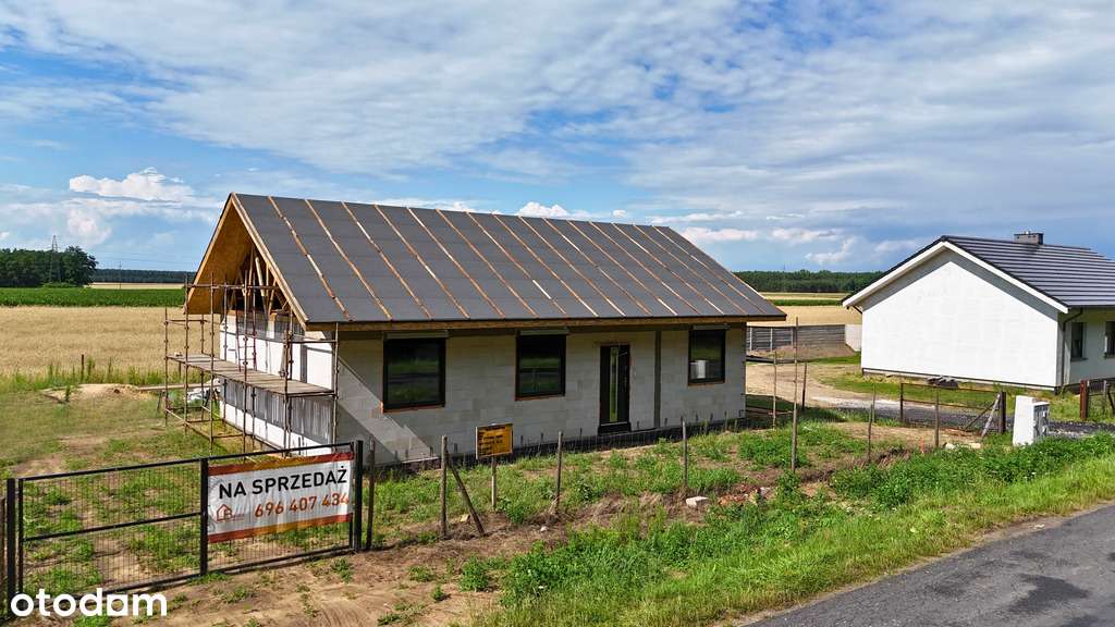 Cisza i przestrzeń – dom 90,15m² w Chrośnicy-0