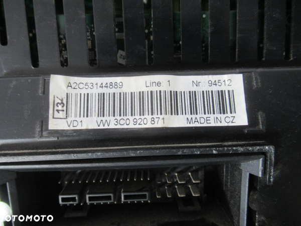 LICZNIK ZEGAR VW PASSAT B6 2005-2010 3C0920871 - 5