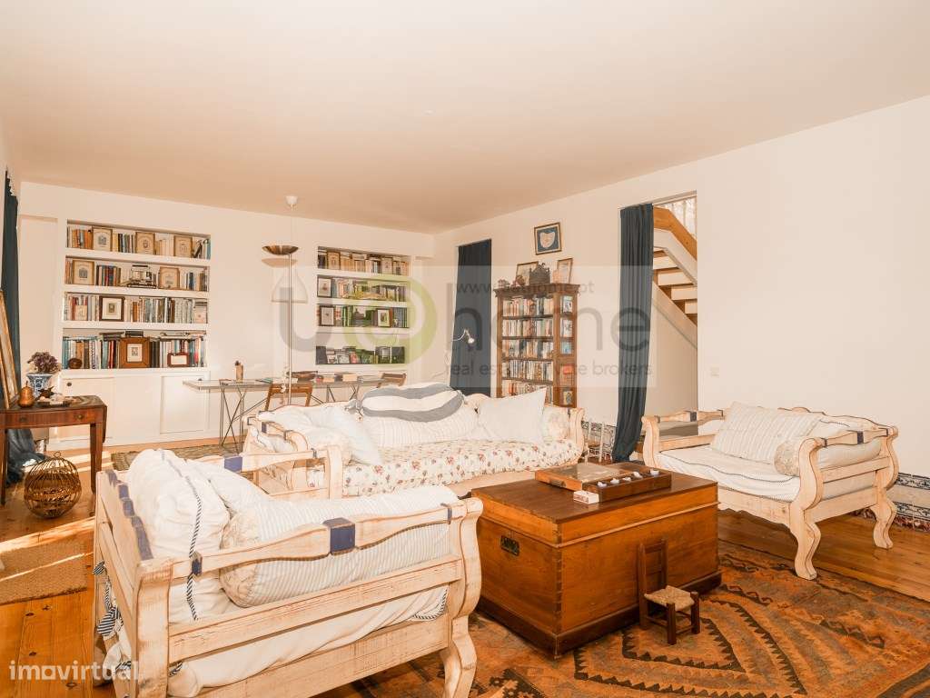 Moradia com piscina e vista mar na Charneca/Cascais-19