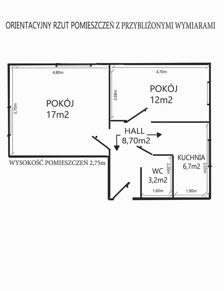 M3 na start! centrum, 1 piętro, wolne od zaraz!-9