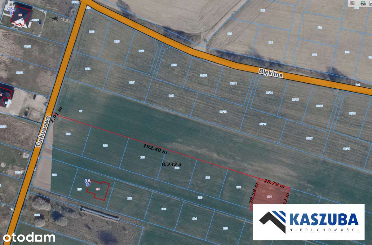 Obłotne działka budowlana 822m2 - Pełny obrazek: 4/5
