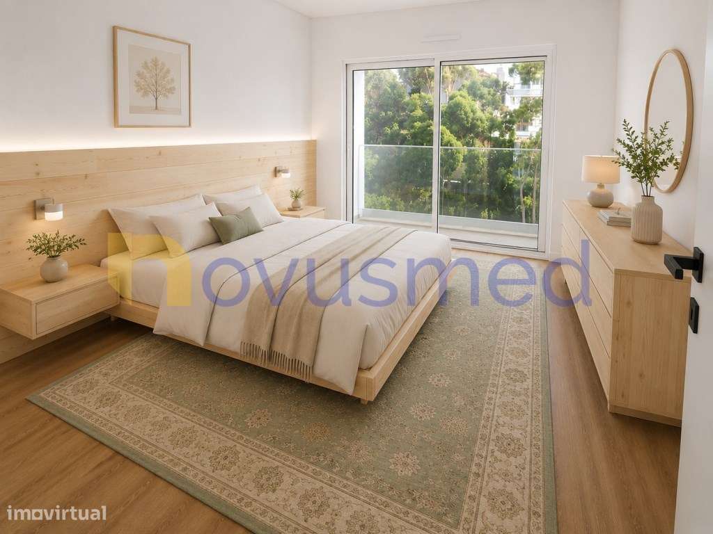Penthouse tipo T3 com vista para o Mar a 300 metros da praia dos Al...-23