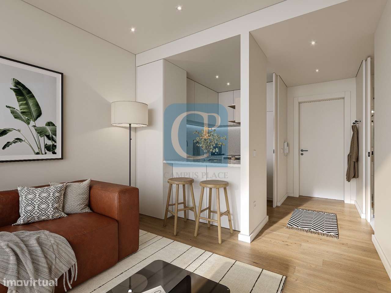 Apartamento T0 em construção, no Empreendimento Laetitia Living-11