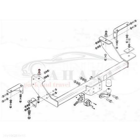 Hak Holowniczy Odkręcany Do Fiat Ducato Solers 2008-2016 - 3