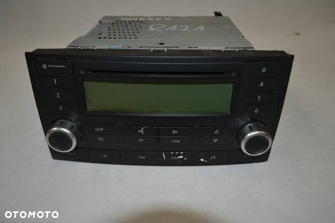 R104/R121 RADIO SAMOCHODOWE VW DELTA T5 TOUAREG 7L6035195A - 5