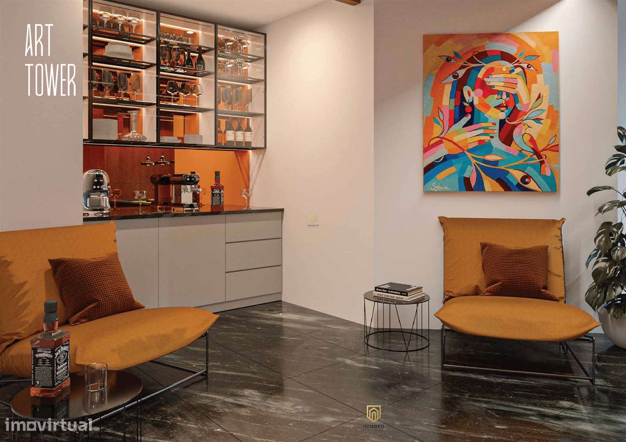 Apartamento T3 Novo com Terraço em condomínio de altíssima qualidade, - Grande imagem: 5/30