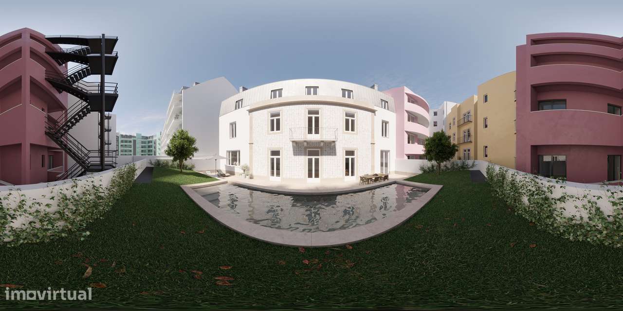 T3 Duplex,  varanda e garagem , edifício Andaluz 11-23