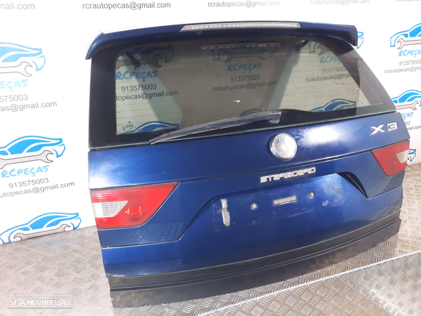 PORTA TAMPA MALA BMW X3 E83 41003452197 3452197 51713413286 3413286 FECHO PUXADOR MOTOR VIDRO 3º STOP AILERON ALERON SPOILER LIP - 4