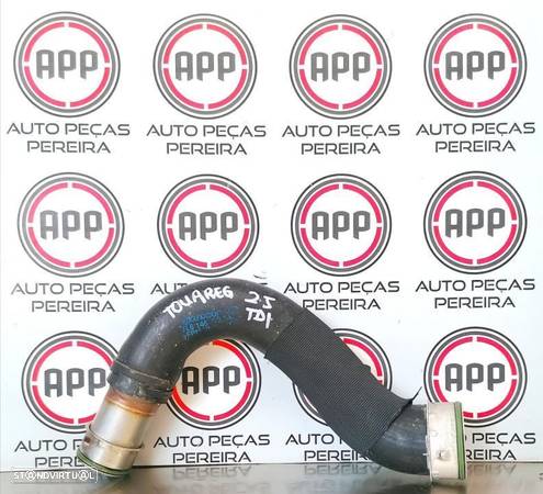 Tubos de intercooler VW Touareg de 2005 2.5 TDI referência 7L6  145 322 - 3