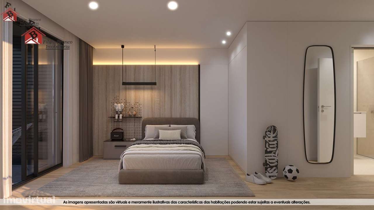 EXCEPCIONAL T2 NOVO ÓTIMOS ACABAMENTOS E VISTA MAR SANTA MARINHA, GAI-12